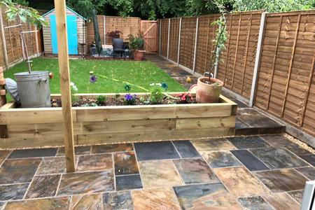 Transformation of garden